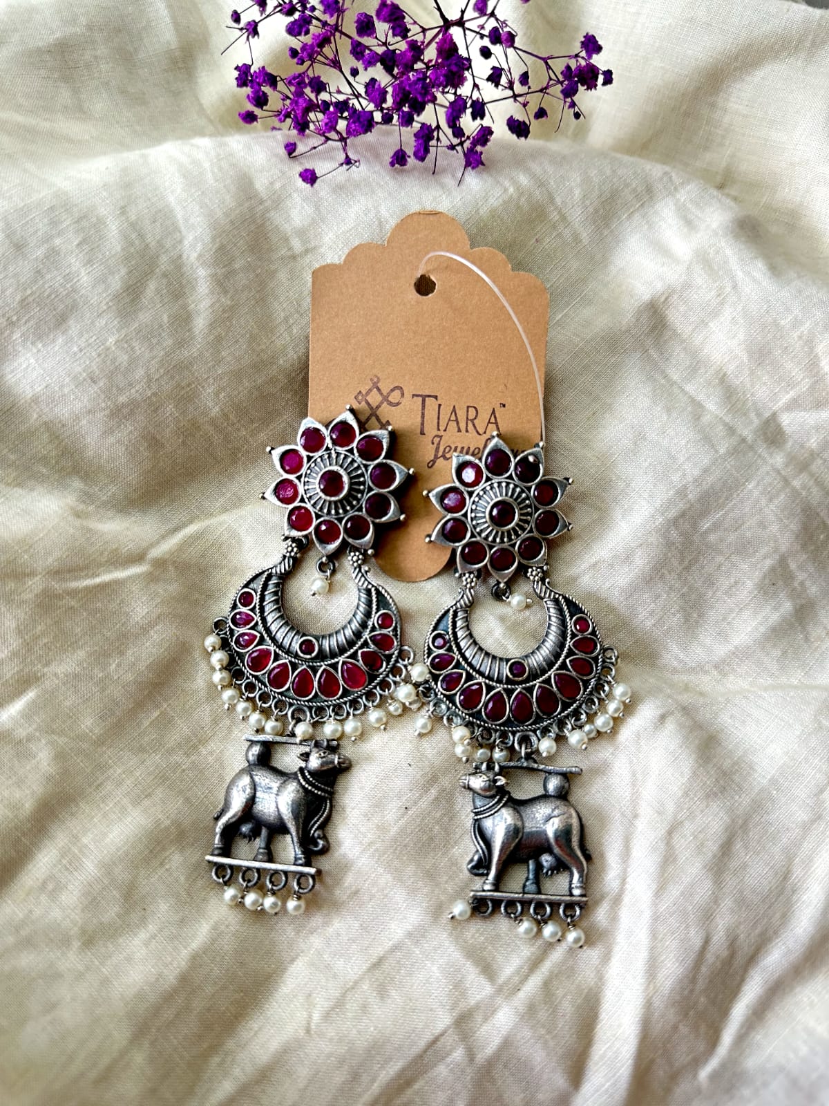 Polished German Silver Elephant Earrings, Gender : Female, Specialities :  Perfect Shape, Good Quality at Rs 550 / Pair in Mumbai